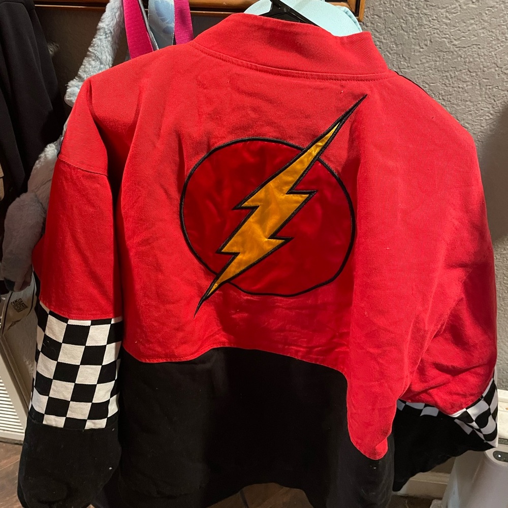 Red Flash Logo Jacket
